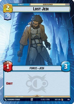 Lost Jedi (Hyperspace Foil) (814) - Secrets of Power Foil