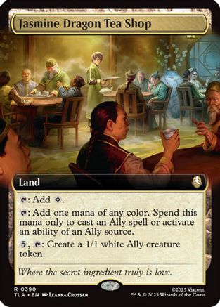 Jasmine Dragon Tea Shop (Extended Art) (TLA-390) - Avatar: The Last Airbender