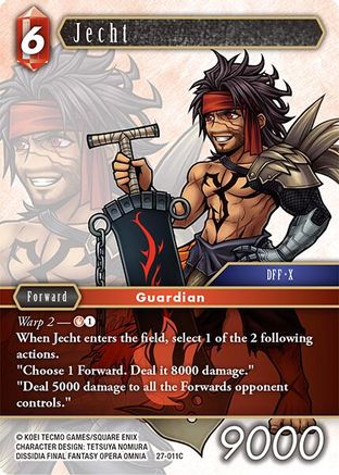 Jecht (27-011C) - Journey of Discovery Foil