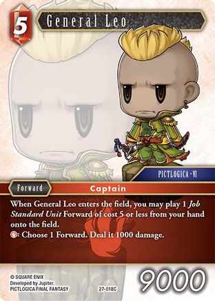 General Leo (27-018C) - Journey of Discovery Foil