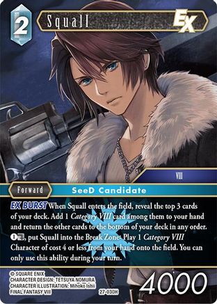 Squall EX (27-030H) - Journey of Discovery