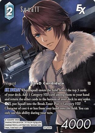 Squall EX (Full Art) (27-030H) - Journey of Discovery Foil