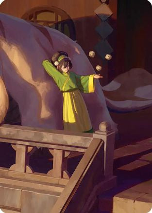 Toph, Greatest Earthbender Art Card (ASTLA-) - Art Series: Avatar: The Last Airbender