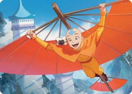Aang, the Last Airbender Art Card (ASTLA-001) - Art Series: Avatar: The Last Airbender