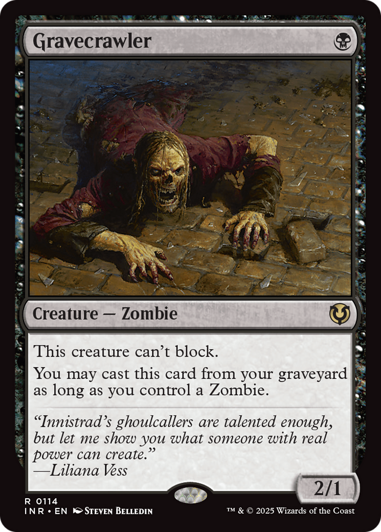 Gravecrawler (INR-114) - Innistrad Remastered Foil