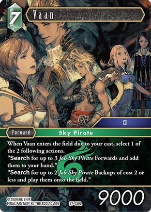 Vaan (27-039L) - Journey of Discovery Foil