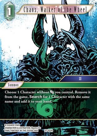 Chaos, Walker of the Wheel (27-052H) - Journey of Discovery