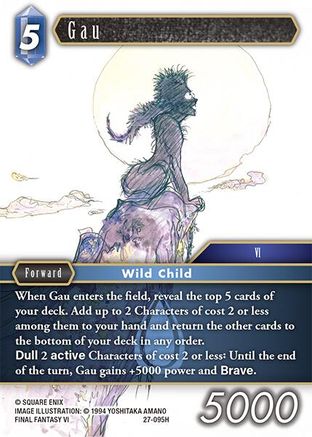 Gau (27-095H) - Journey of Discovery Foil