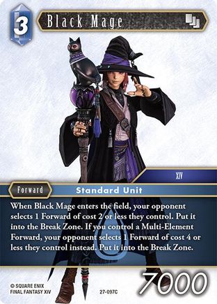 Black Mage (27-097C) - Journey of Discovery Foil