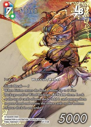Firion LB (Full Art) (27-113R) - Journey of Discovery Foil
