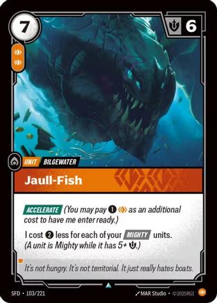 Jaull-Fish (103/221) - Spiritforged