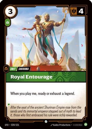 Royal Entourage (039/221) - Spiritforged Foil