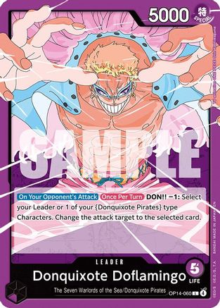 Donquixhote Doflamingo (OP14-060) - The Azure Sea's Seven