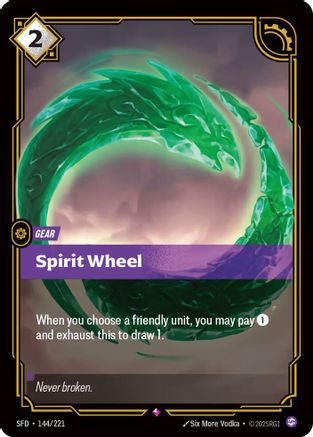 Spirit Wheel (144/221) - Spiritforged Foil