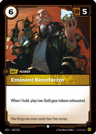 Eminent Benefactor (152/221) - Spiritforged