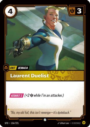 Laurent Duelist (156/221) - Spiritforged