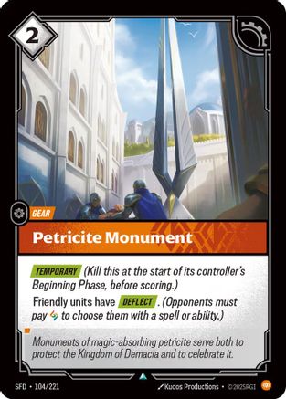 Petricite Monument (104/221) - Spiritforged
