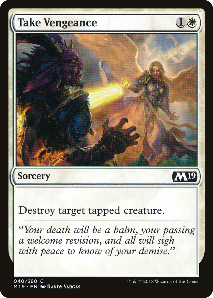 Take Vengeance (M19-040) - Core Set 2019