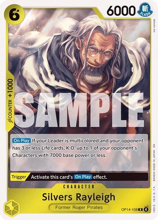 Silvers Rayleigh (OP14-108) - The Azure Sea's Seven Foil