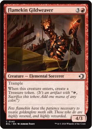 Flamekin Gildweaver (ECL-140) - Lorwyn Eclipsed