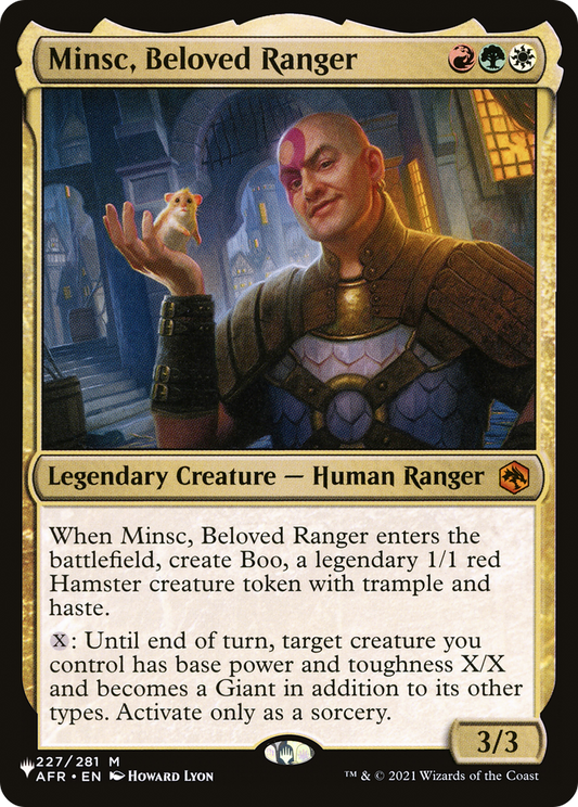 Minsc, Beloved Ranger (LIST-AFR-227) - The List