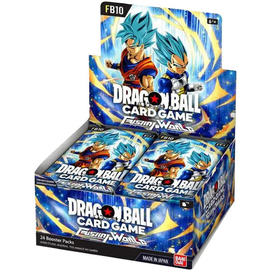 PREORDER! Dragon Ball Super Card Game: Fusion World Cross Force [FB10] Booster Box / 24 Packs (English)