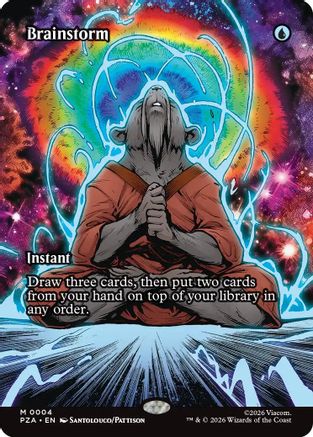 Brainstorm (Borderless) (PZA-004) - Teenage Mutant Ninja Turtles Eternal-Legal