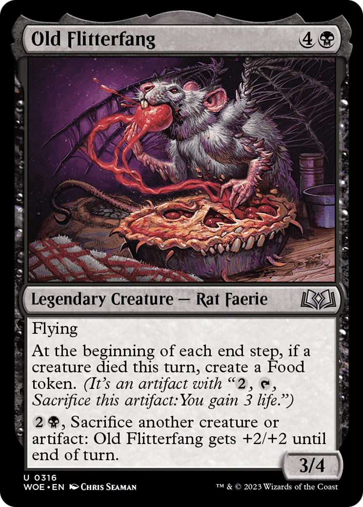 Old Flitterfang (WOE-316) - Wilds of Eldraine