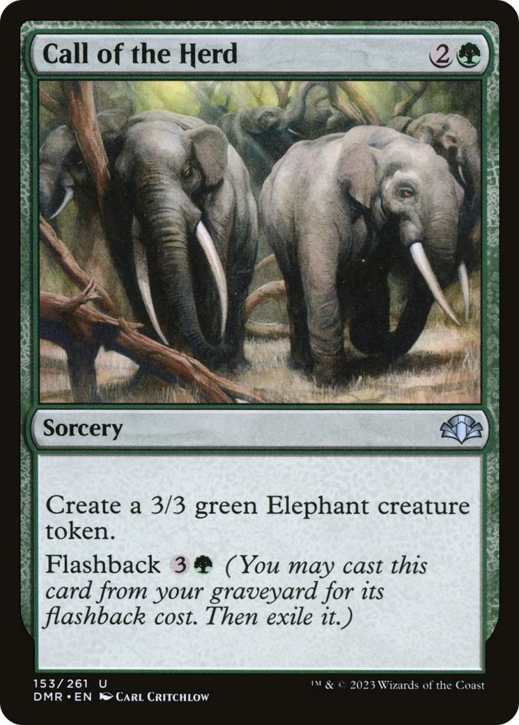 Call of the Herd (DMR-153) - Dominaria Remastered