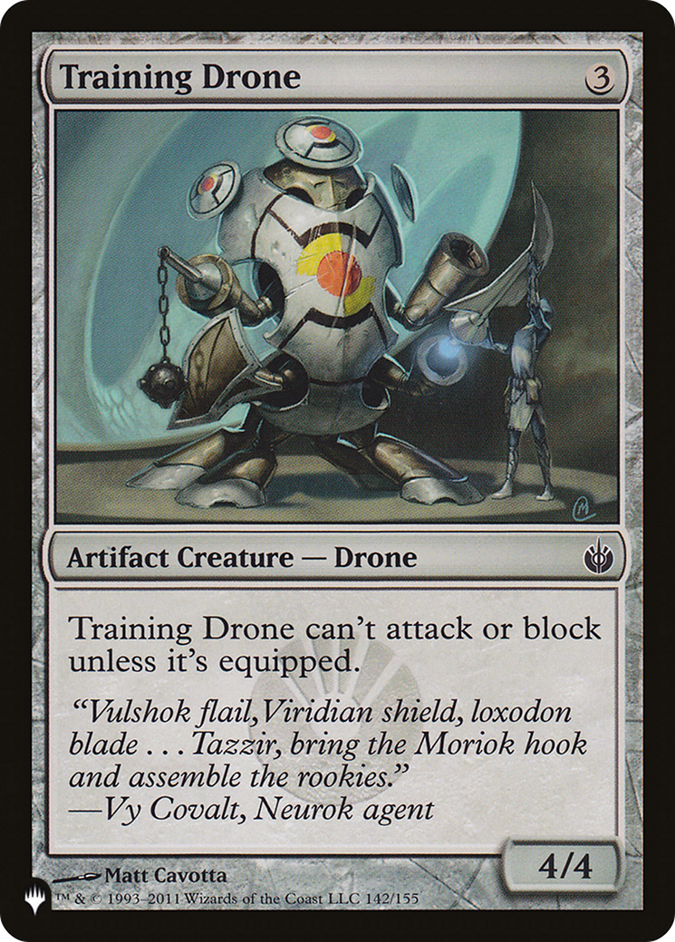Training Drone (LIST-MBS-142) - The List