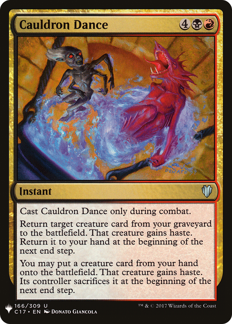 Cauldron Dance (LIST-C17-166) - The List