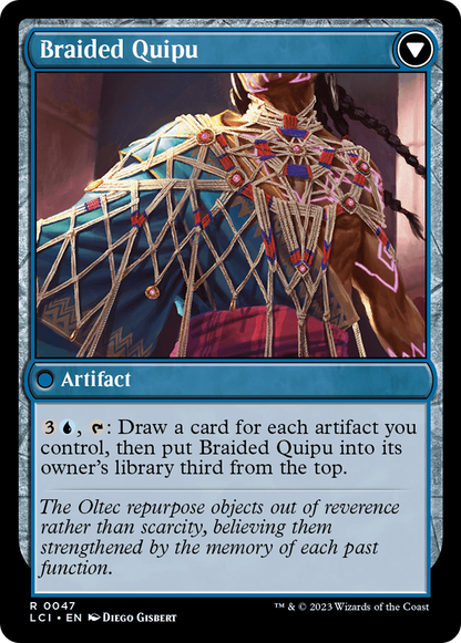 Braided Net // Braided Quipu (LCI-047) - The Lost Caverns of Ixalan