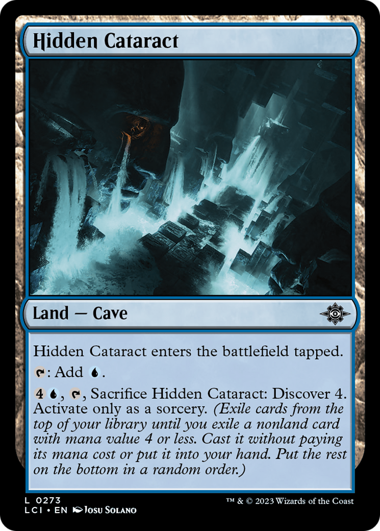 Hidden Cataract (LCI-273) - The Lost Caverns of Ixalan Foil