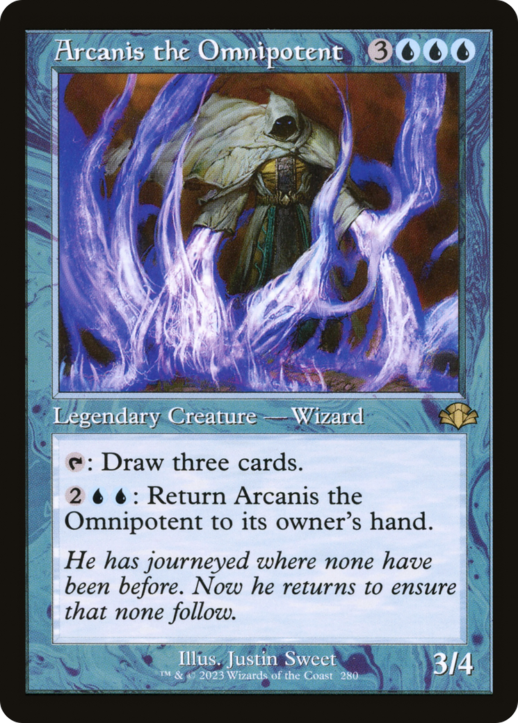 Arcanis the Omnipotent (DMR-280) - Dominaria Remastered Foil