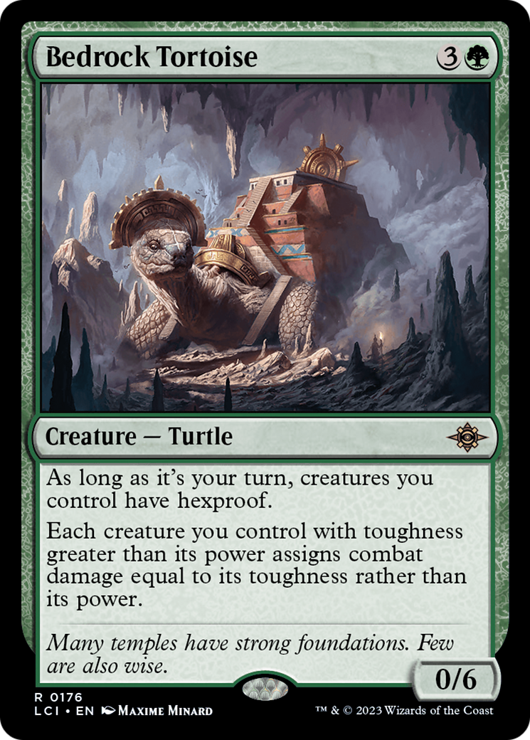 Bedrock Tortoise (LCI-176) - The Lost Caverns of Ixalan