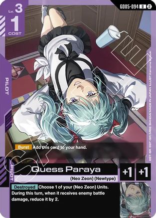Quess Paraya (GD05-094) - Freedom Ascension