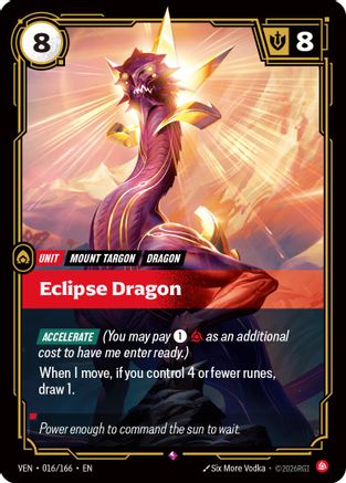 Eclipse Dragon (016/166) - Vendetta Foil