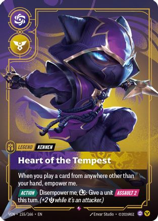 Yordle, Kennen - Heart of the Tempest (155/166) - Vendetta Foil