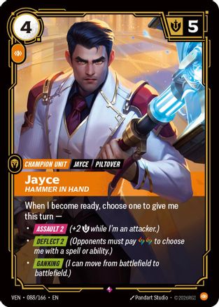 Jayce, Hammer in Hand (088/166) - Vendetta Foil
