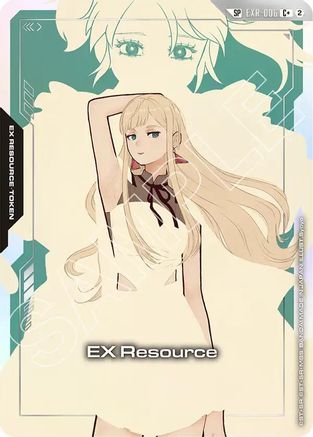 EX Resource (EXR-006) (C+) (SP) (EXR-006) - Freedom Ascension Holofoil