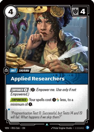 Applied Researchers (055/166) - Vendetta