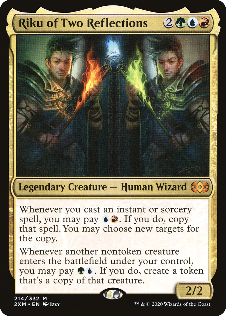 Riku of Two Reflections (2XM-214) - Double Masters Foil