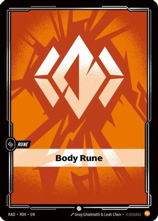 Body Rune (R04) - Radiance Foil