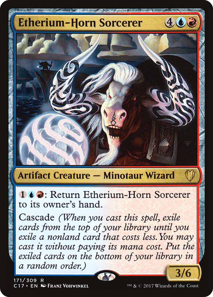 Etherium-Horn Sorcerer (C17-171) - Commander 2017