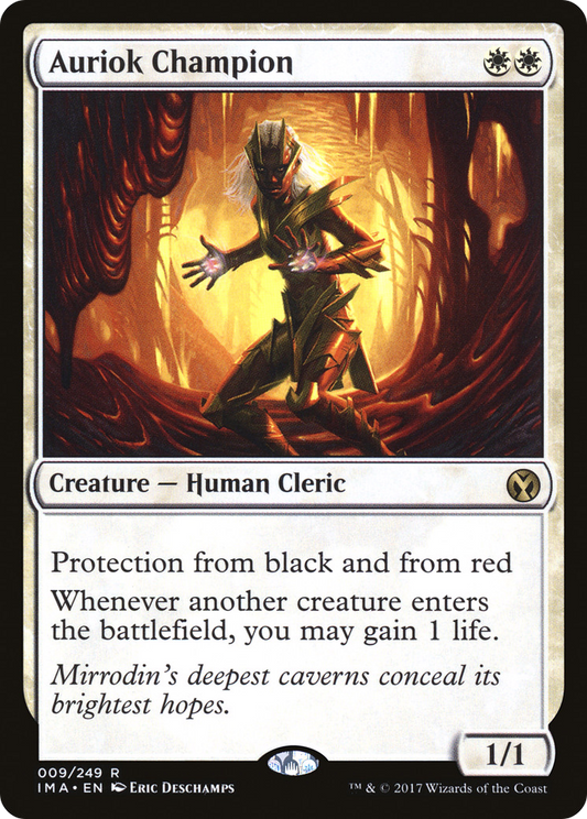 Auriok Champion (IMA-009) - Iconic Masters