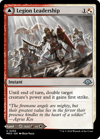 Legion Leadership // Legion Stronghold (MH3-255) - Modern Horizons 3 Foil