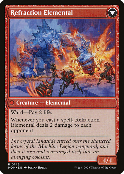 Invasion of Karsus // Refraction Elemental (MOM-146) - March of the Machine Foil