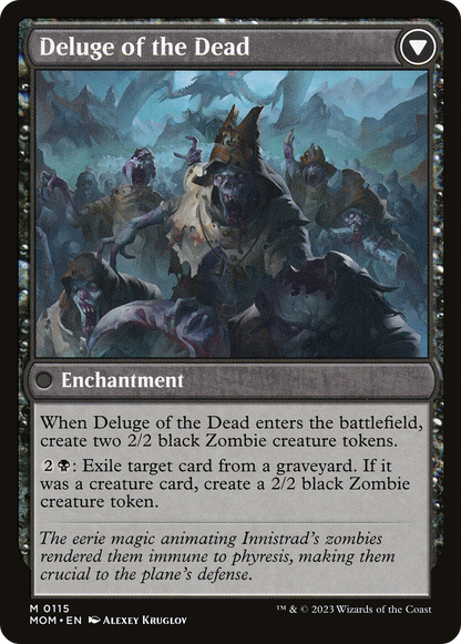 Invasion of Innistrad // Deluge of the Dead (MOM-115) - March of the Machine