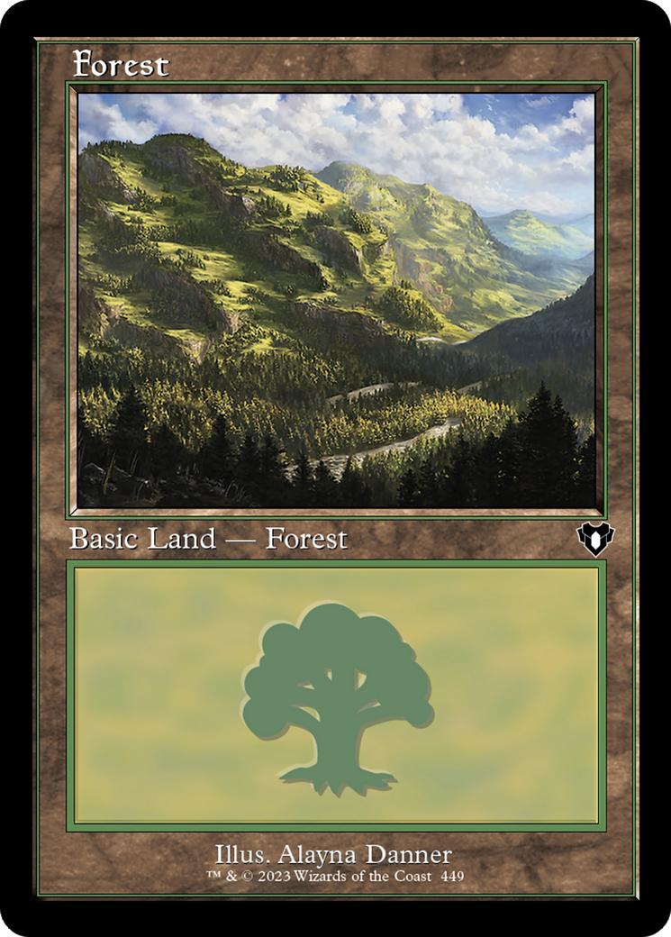Forest (CMM-449) - Commander Masters Foil