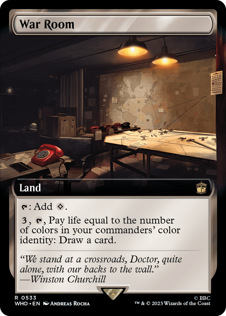 War Room (WHO-533) - Doctor Who: (Extended Art)